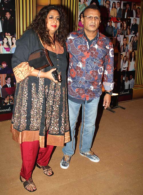 Annu Kapoor and wife