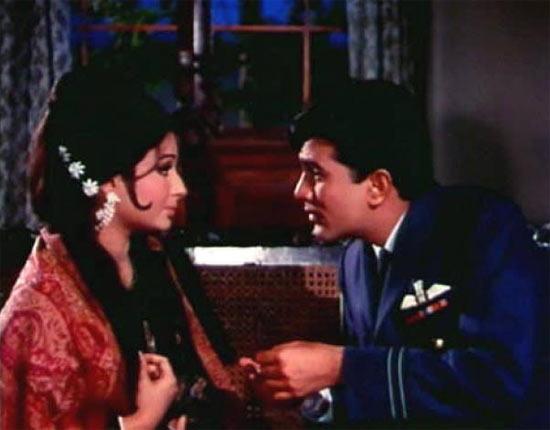 Rajesh Khanna and Sharmila Tagore in Aradhana