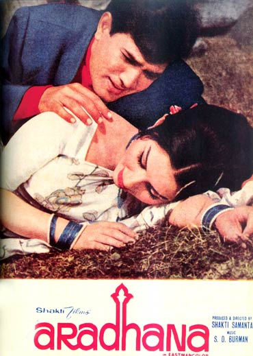 Movie poster of Aradhana