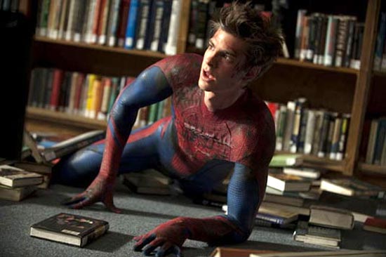 A scene from The Amazing Spiderman