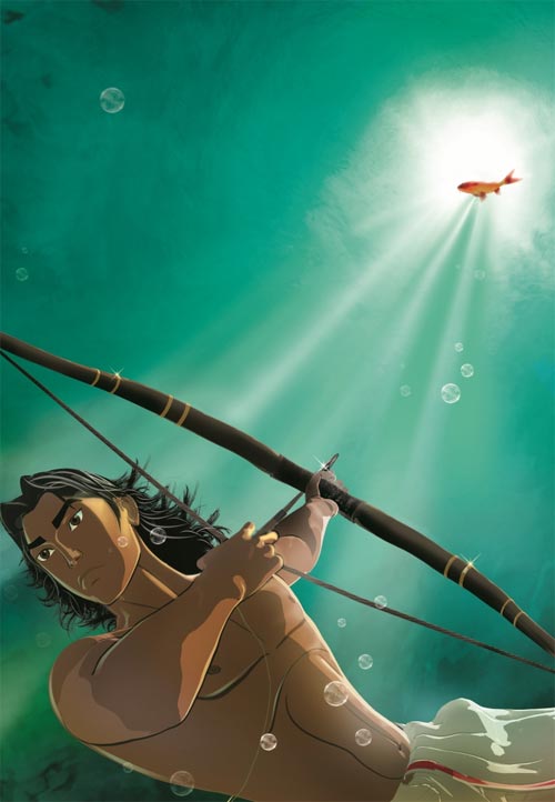 A scene from Arjun: The Warrior Prince