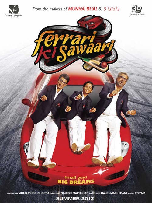 Movie poster of Ferrari Ki Sawaari