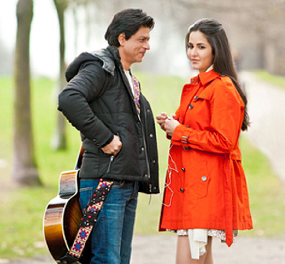 Katrina Kaif with Shah Rukh Khan in the untitled Yashraj film