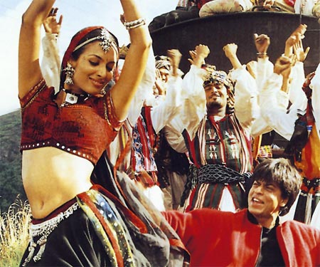 Malaika Arora Khan and Shah Rukh Khan