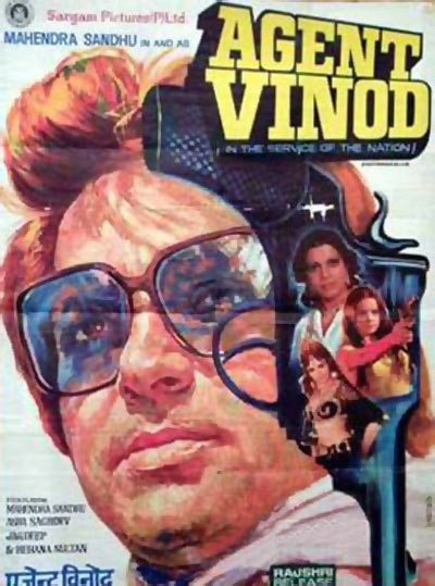 Movie poster of the original Agent Vinod