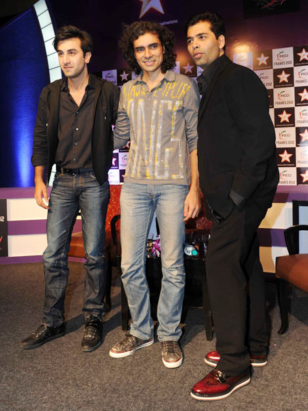 Ranbir Kapoor, Imtiaz Ali and Karan Johar
