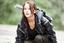 A scene from The Hunger Games