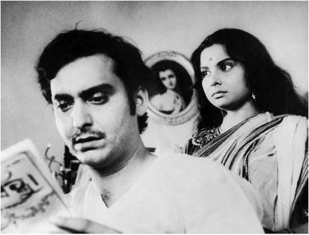 A scene from Charulata