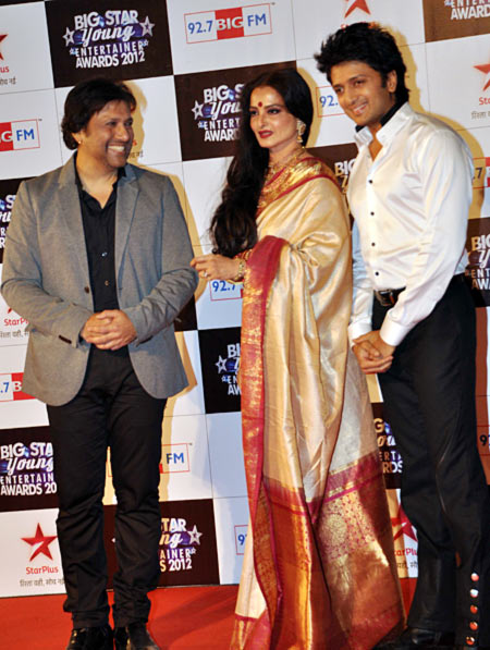 Govinda, Rekha and Riteish Deshmukh