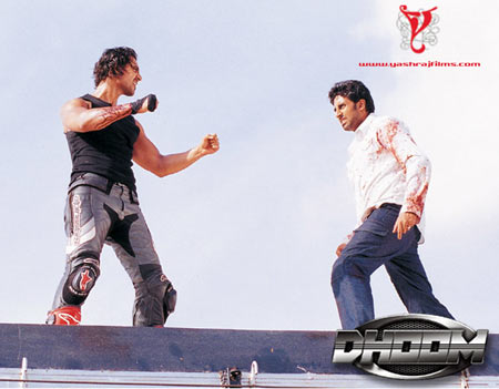 A scene from Dhoom