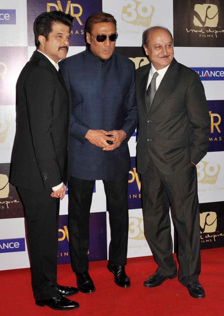 Anil Kapoor, Jackie Shroff and Anupam Kher