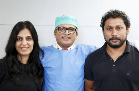 Juhi Chaturvedi with Annu Kapoor and Shoojit Sircar