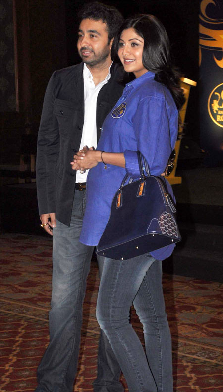 Shilpa Shetty with Raj Kundra