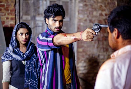 Parineeti Chopra and Arjun Kapoor in Ishaqzaade