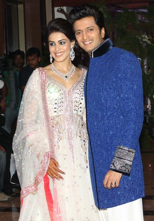 Genelia D'Souza and Riteish Deshmukh