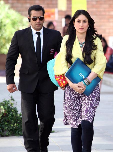 Salman Khan and Kareena Kapoor in Bodyguard