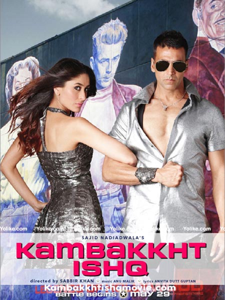 Movie poster of Kambakht Ishq