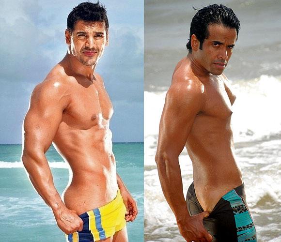 John Abraham and Tusshar Kapoor