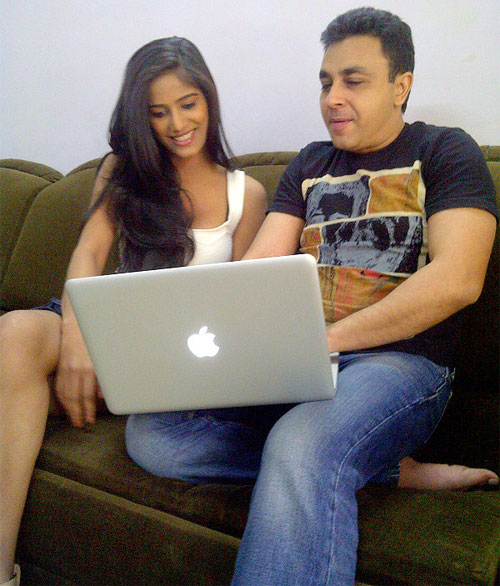 Poonam Pandey and Amit Saxena
