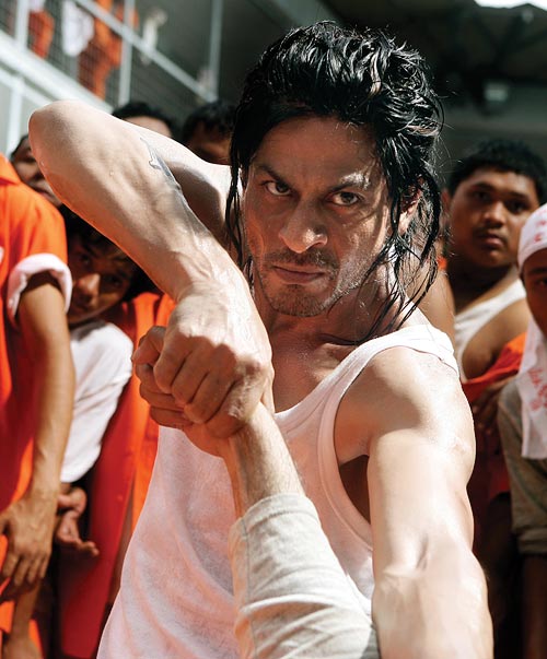 Shah Rukh Khan in a scene from Don 2