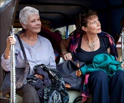 A scene from The Best exotic Marigold Hotel