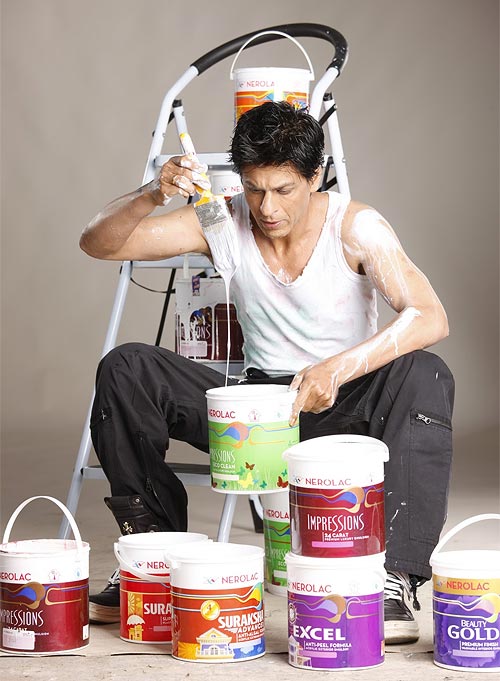 Shah Rukh Khan in Nerolac ad
