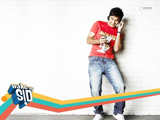 Movie poster of Wake Up Sid