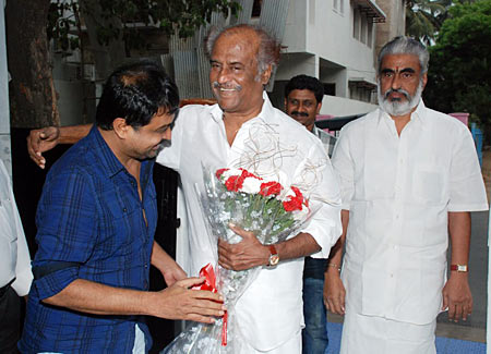 Director-producer N Linguswamy welcomes Rajinikanth
