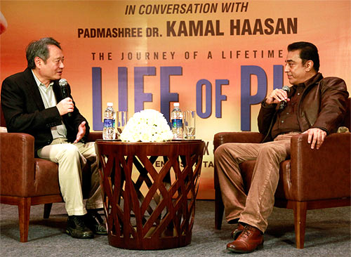Ang Lee and Kamal Haasan