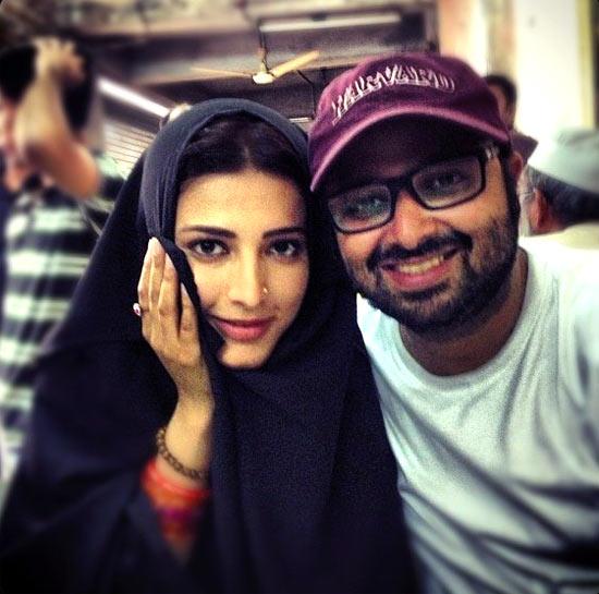 Shruti Haasan and Nikhil Advani