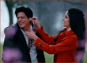 Shah Rukh Khan and Katrina Kaif in JTHJ