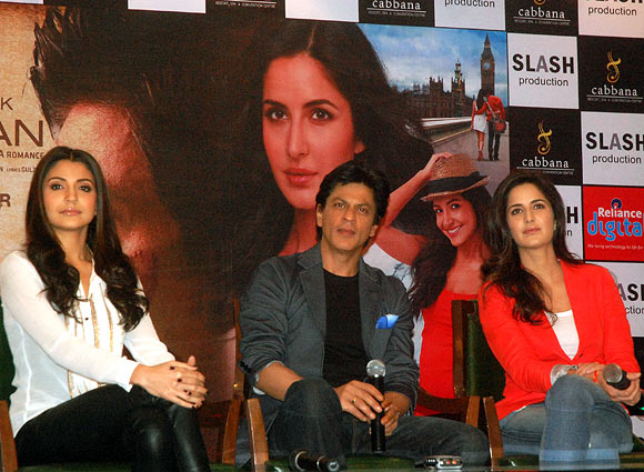 Anushka Sharma, Shah Rukh Khan, Katrina Kaif