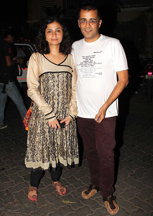 Chetan and Anusha Bhagat