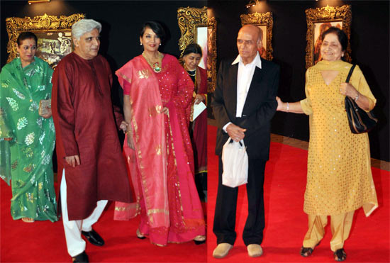 Poonam Sinha, Javed Akhtar, Shabana Azmi