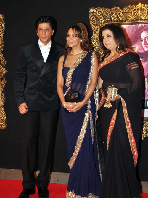 Shah Rukh, Gauri and Farah Khan