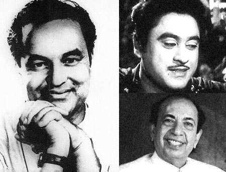 Mukesh, Kishore Kumar, Mahendra Kapoor