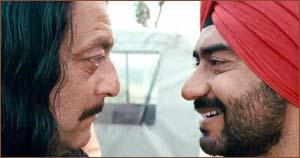 Sanjay Dutt and Ajay Devgn in Son Of Sardaar