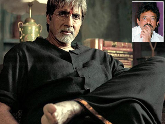 Amitabh Bachchan in Sarkar. Inset: Ram Gopal Varma