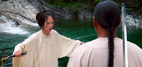 A scene from Crouching Tiger, Hidden Dragon