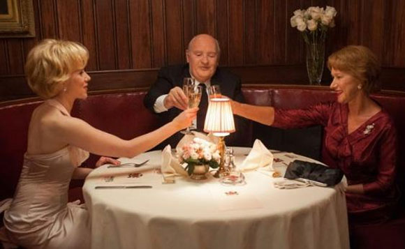 Scarlett Johansson, Anthony Hopkins and Helen Mirren in Hitchcock