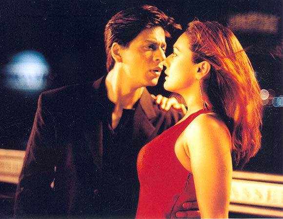 Shah Rukh Khan and Preity Zinta in Kal Ho Na Ho