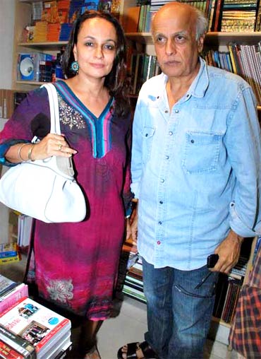 Soni Razdan and Mahesh Bhatt