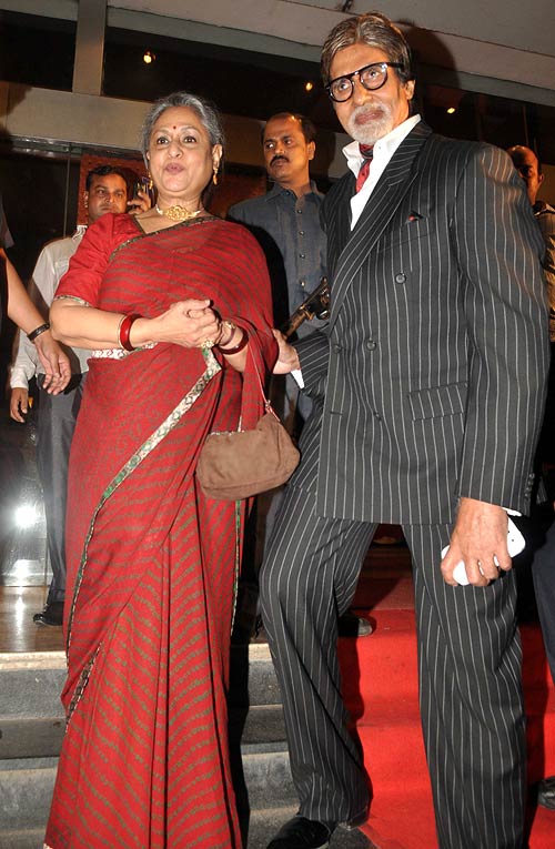 Jaya and Amitabh Bachchan
