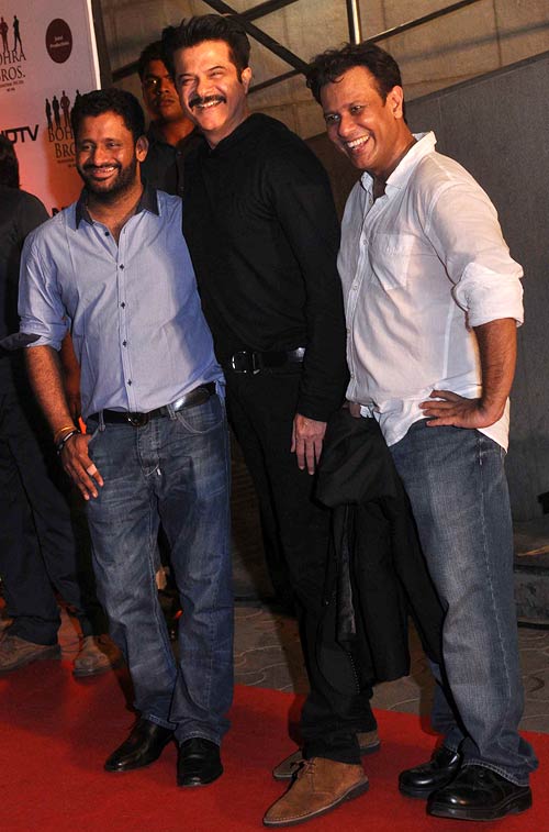 Resul Pookutty, Anil Kapoor and Bedabrata Pain