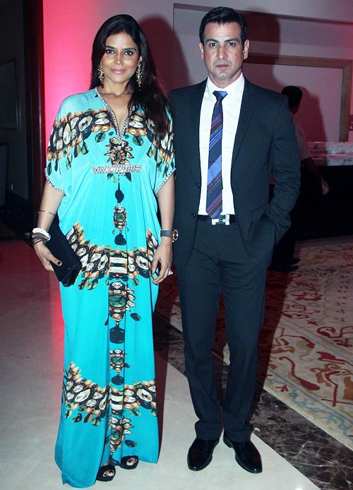 Neelam and Ronit Roy