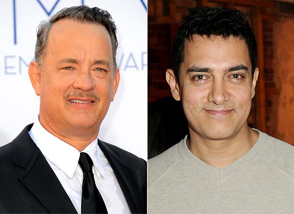 Tom Hanks and Aamir Khan