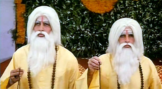 Amitabh Bachchan and Shashi Kapoor in Shaan