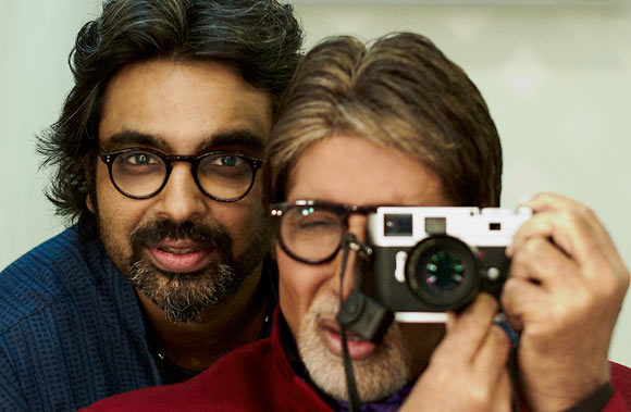 Avinash Gowariker and Amitabh Bachchan