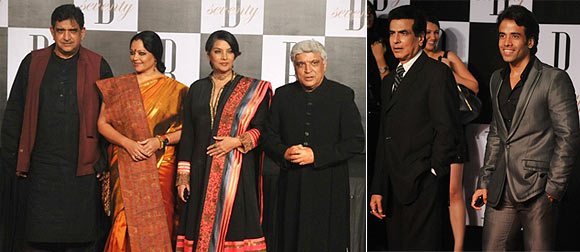 Baba, Tanvi, Shabana Azmi, Javed Akhtar, Jeetendra and Tusshar Kapoor
