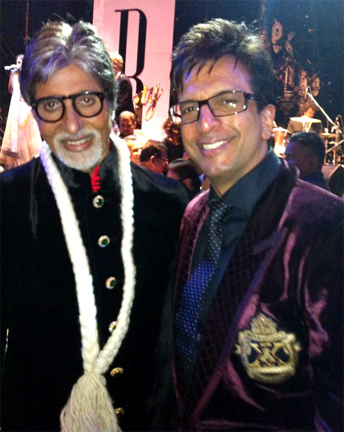 Amitabh Bachchan and Jaaved Jaaferi
